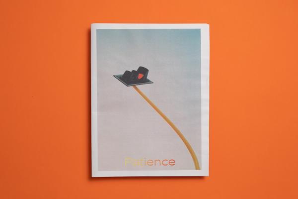 Patience photography newspaper published by the Analog Club. Printed by Newspaper Club.