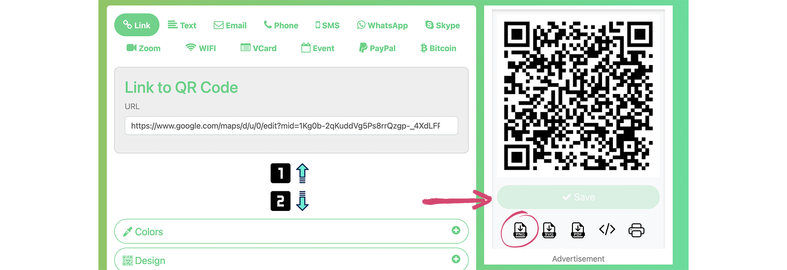 QR code